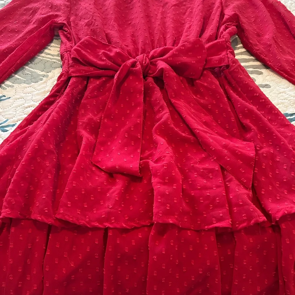 Charming Red Dress - Picture 8 of 13